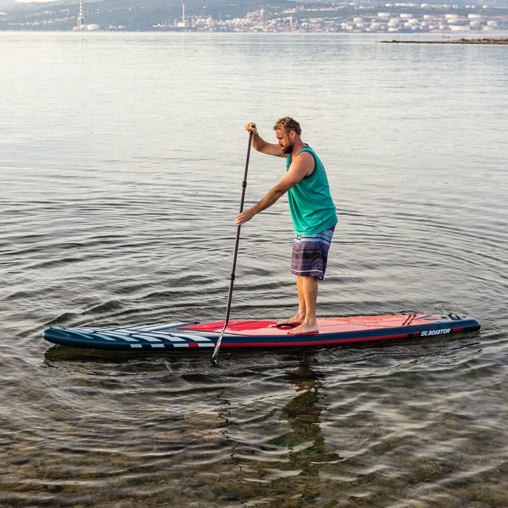 paddleboard GLADIATOR Pro Touring 12,6x32,6- model 2022-23 paddleboardy.cz. jizda na vode